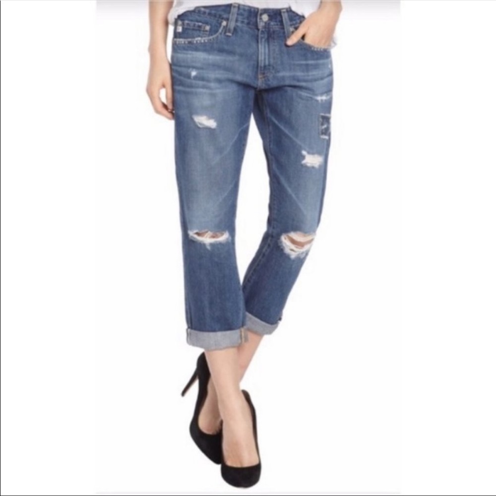 Adriano Goldschmied | Piper Crop Slouchy Slim Crop Jeans 30
